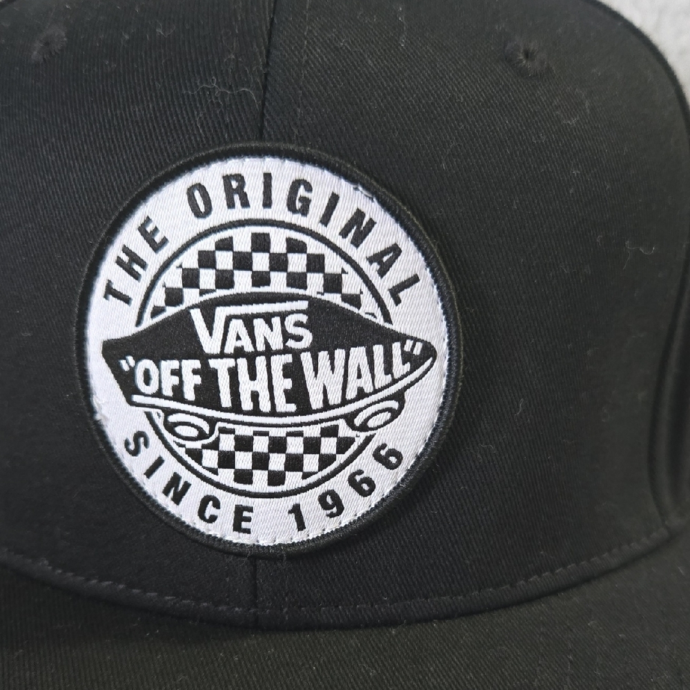 Vans Black Snapback Hat - Picture 2 of 7